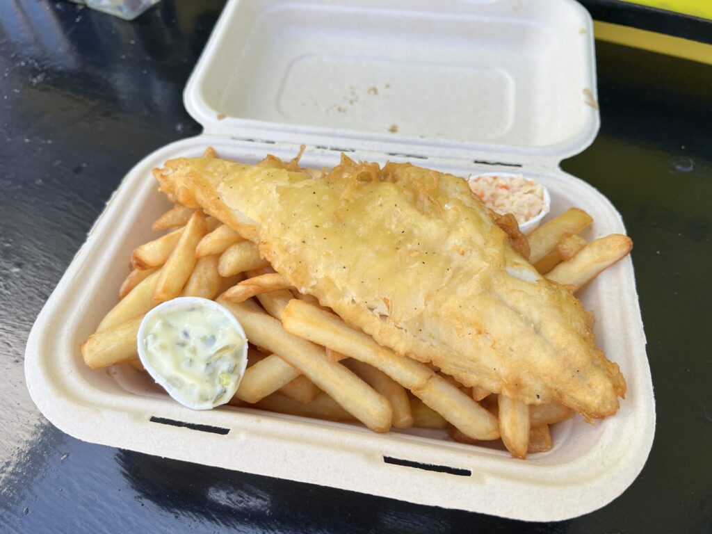Tom's Cool Bus Fish and Chips